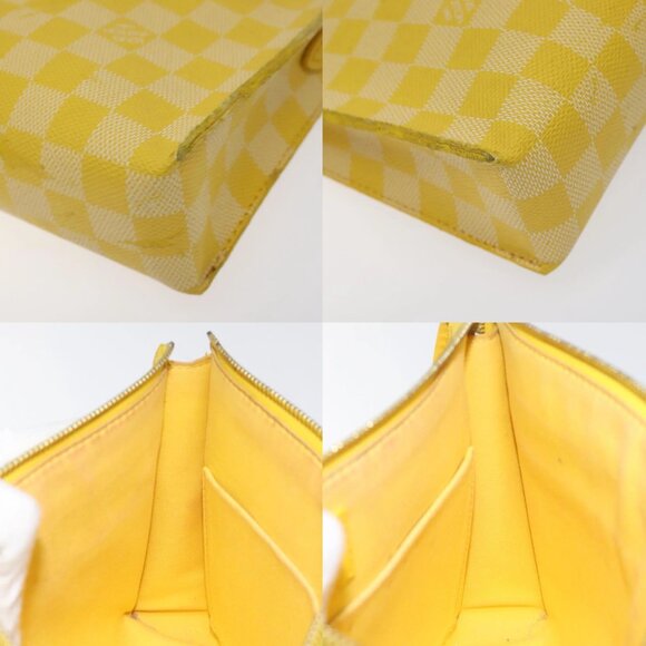 LOUIS VUITTON Damier Color Module Clutch Bag Mimosa N41311 LV Auth 123486 - Picture 16 of 16